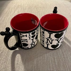 New Disney I love NY mugs (2)